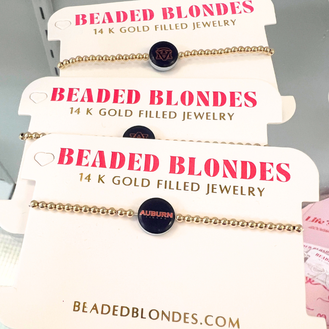 Beaded Blondes AUBURN Bracelet