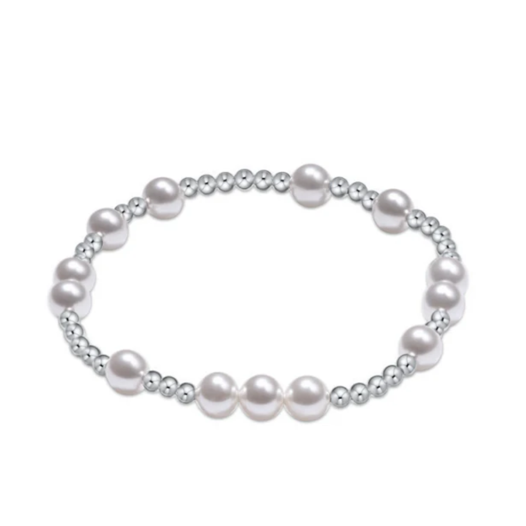 Hope Unwritten 6mm Pearl Silver enewton Bracelet