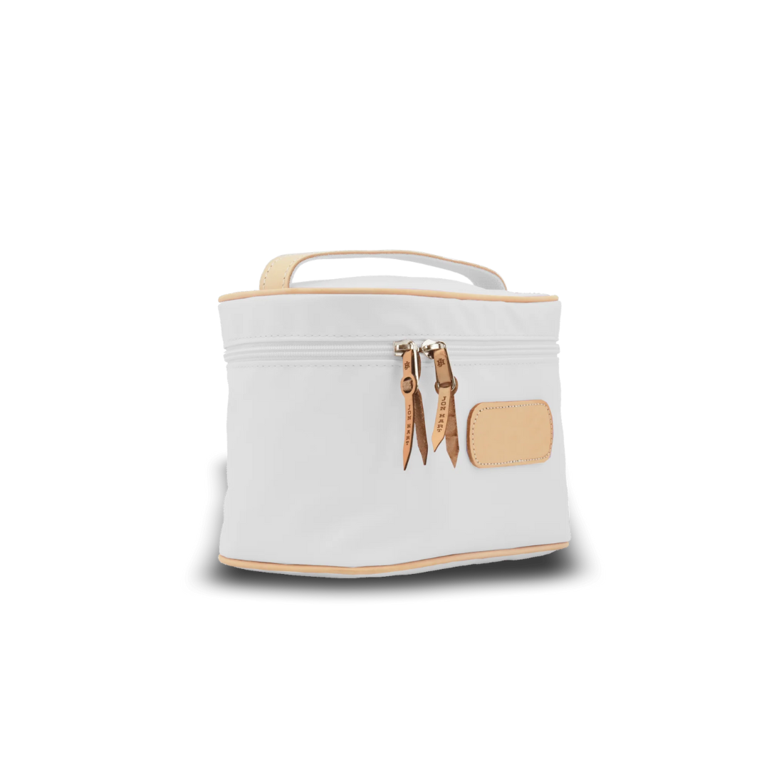 Jon Hart Makeup Bag in White