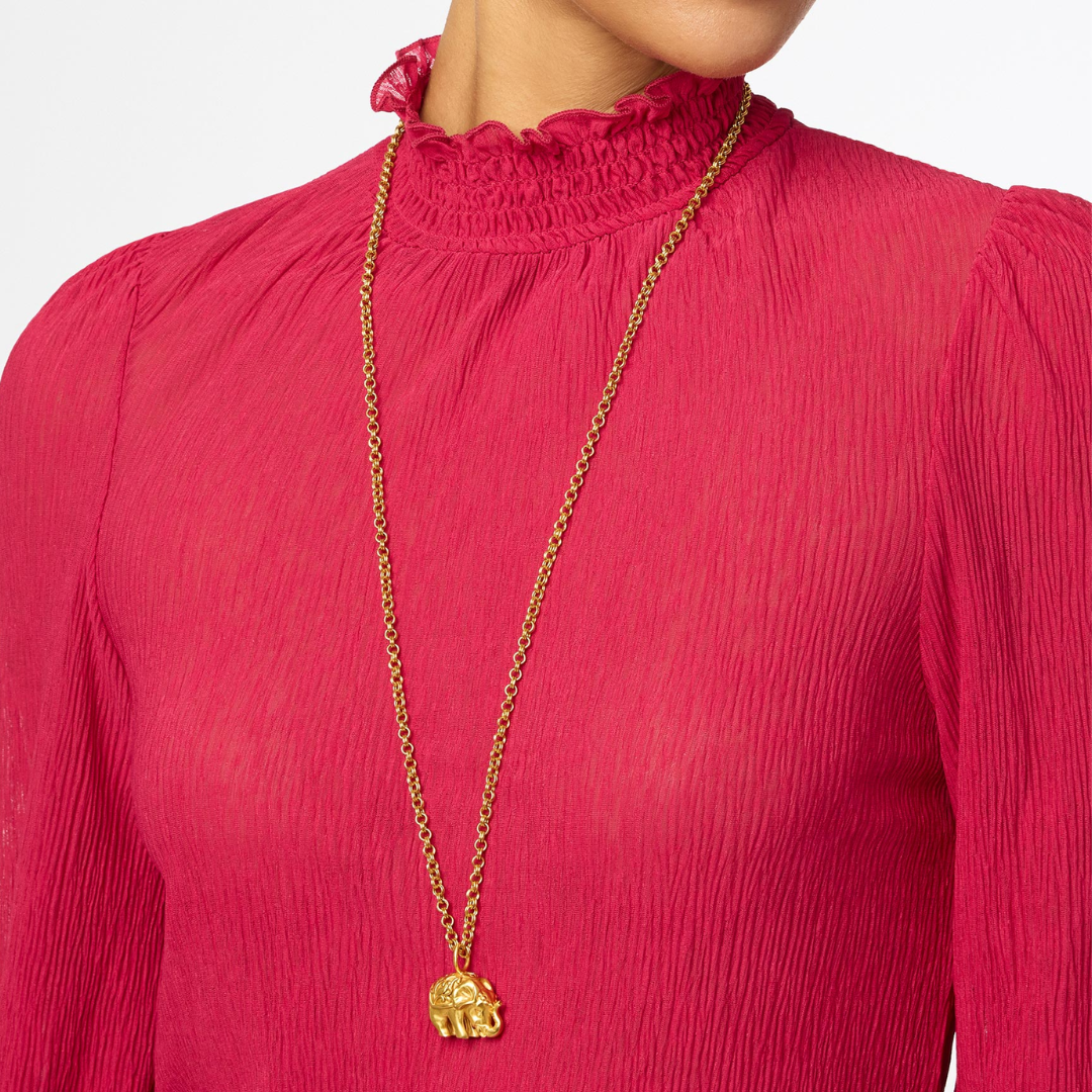 Julie Vos Elephant Pendant