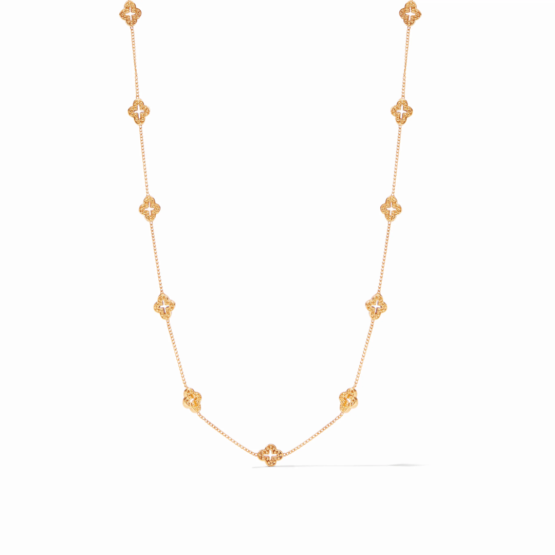 Julie Vos Florentine Demi Delicate Station Necklace