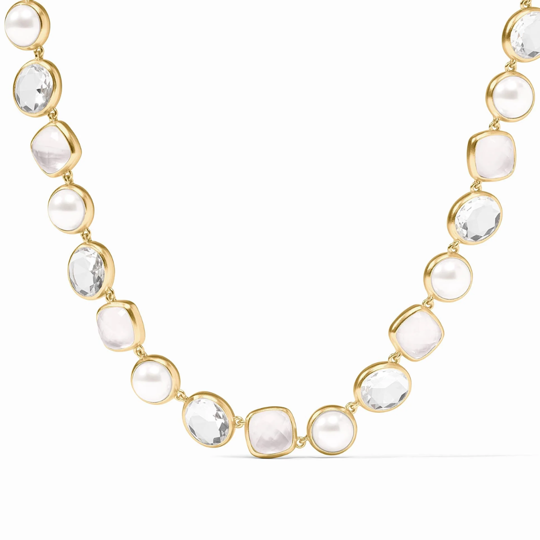 Julie Vos Kaleidoscope Tennis Necklace