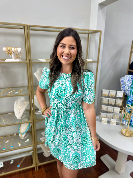 Mint Charm Dress
