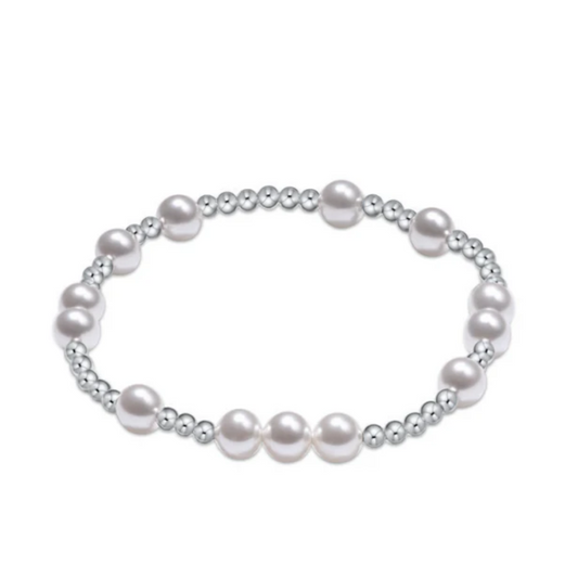 Hope Unwritten 6mm Pearl Silver enewton Bracelet