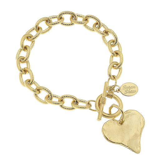 Heart Toggle Bracelet