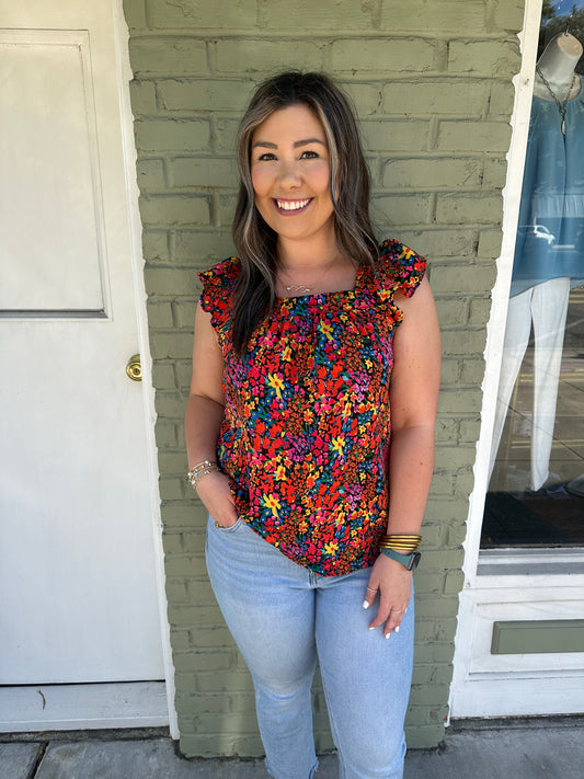 Forever Fun Floral Top