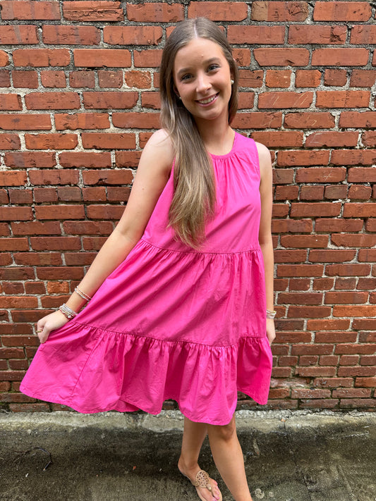 Bow Back Dress