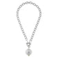 Cotton Pearl Toggle Necklace