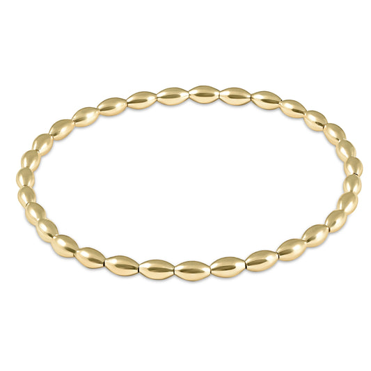 harmony small gold bead bracelet