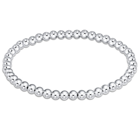 classic sterling 5mm bead bracelet