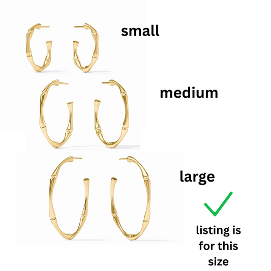 Julie Vos Bamboo Hoop Large