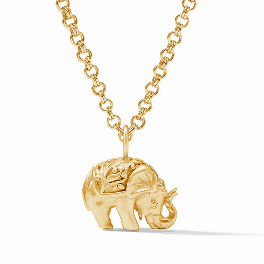 Julie Vos Elephant Pendant