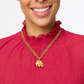 Julie Vos Elephant Pendant