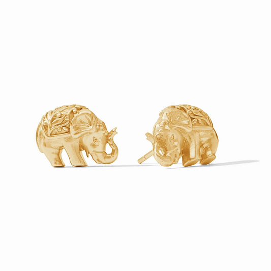 Julie Vos Elephant Stud Earrings