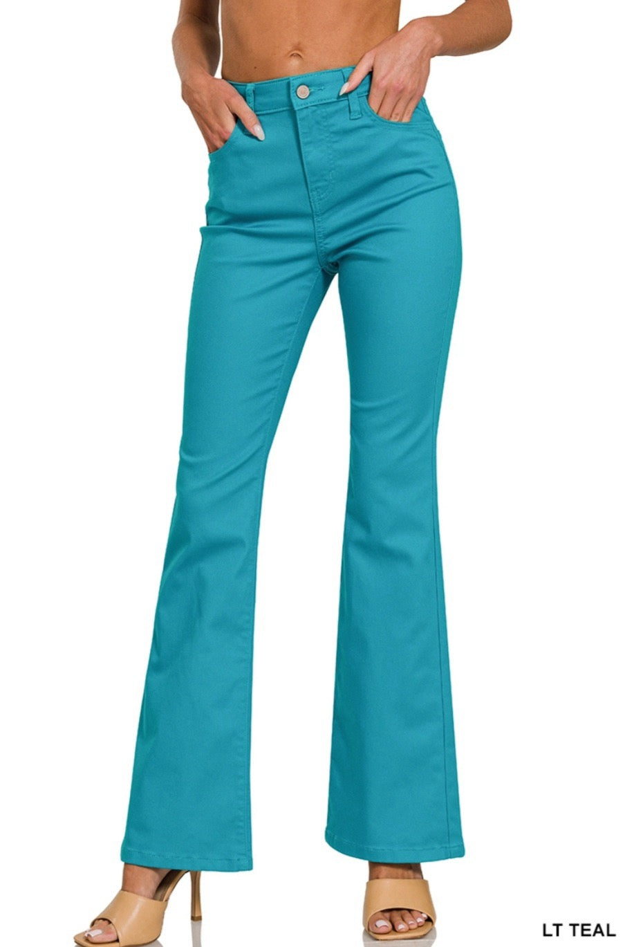 Zenana High Rise Bootcut Pants