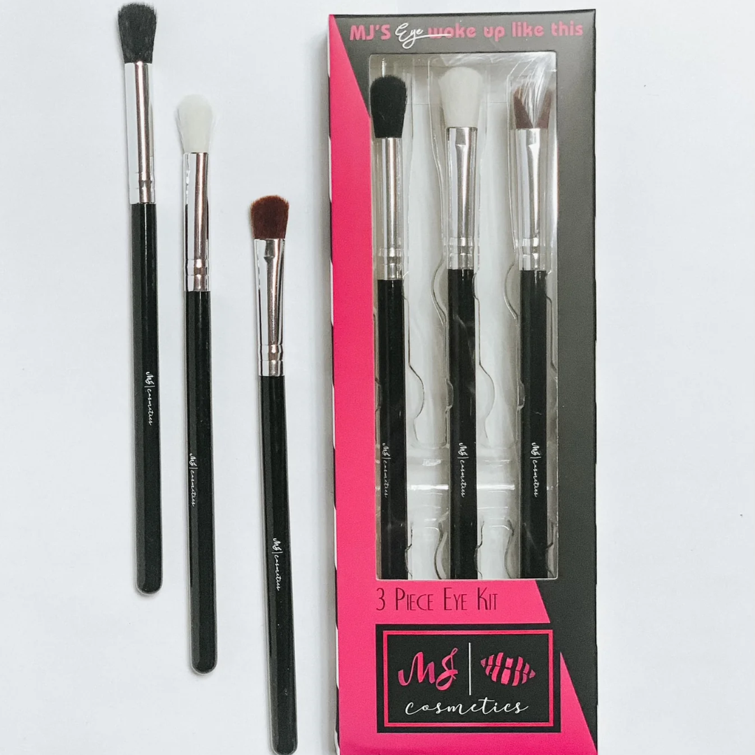 Eye Woke Up Like This 3 Piece Brush Set Makeup Junkie