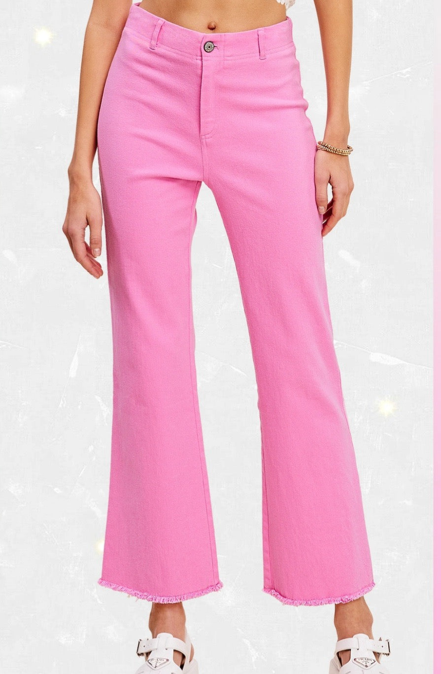 La Miel Picture Perfect Pink Pants