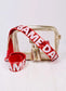 Game Day Star Sequin Strap RED