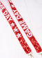 Game Day Star Sequin Strap RED