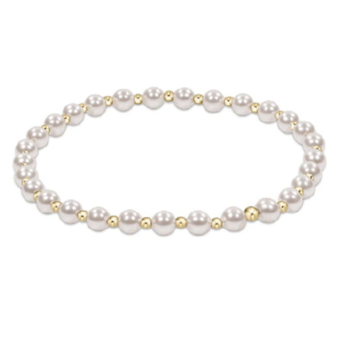 enewton Classic Pearl Grateful 4mm Bracelet