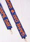 Game Day Spirit Sequin Strap NAVY ORANGE