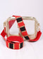 Stadium Striped Strap RED BLACK